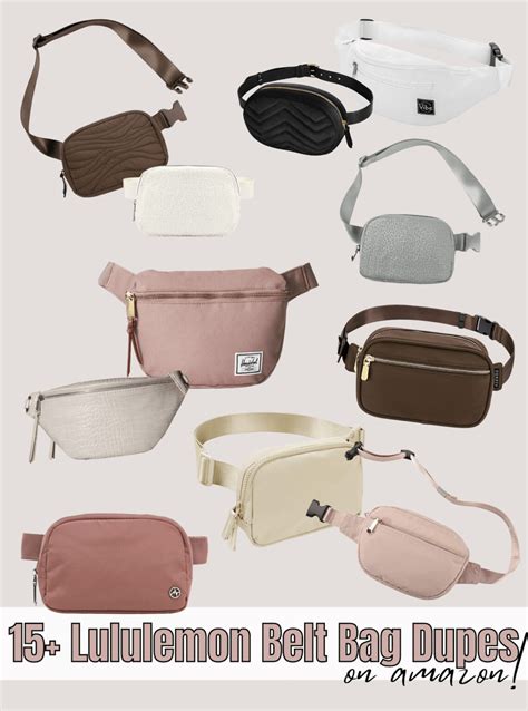 belt bag amazon dupe|lululemon fanny bag dupe.